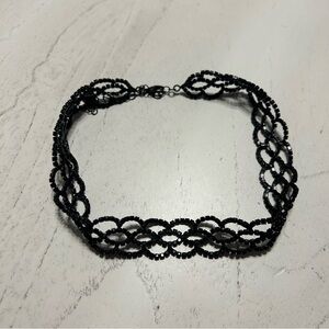 💙Black Icing Choker